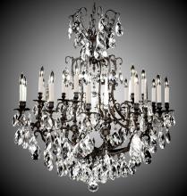  CH7036-A-03G-ST - 12+6 Light Parisian Chandelier